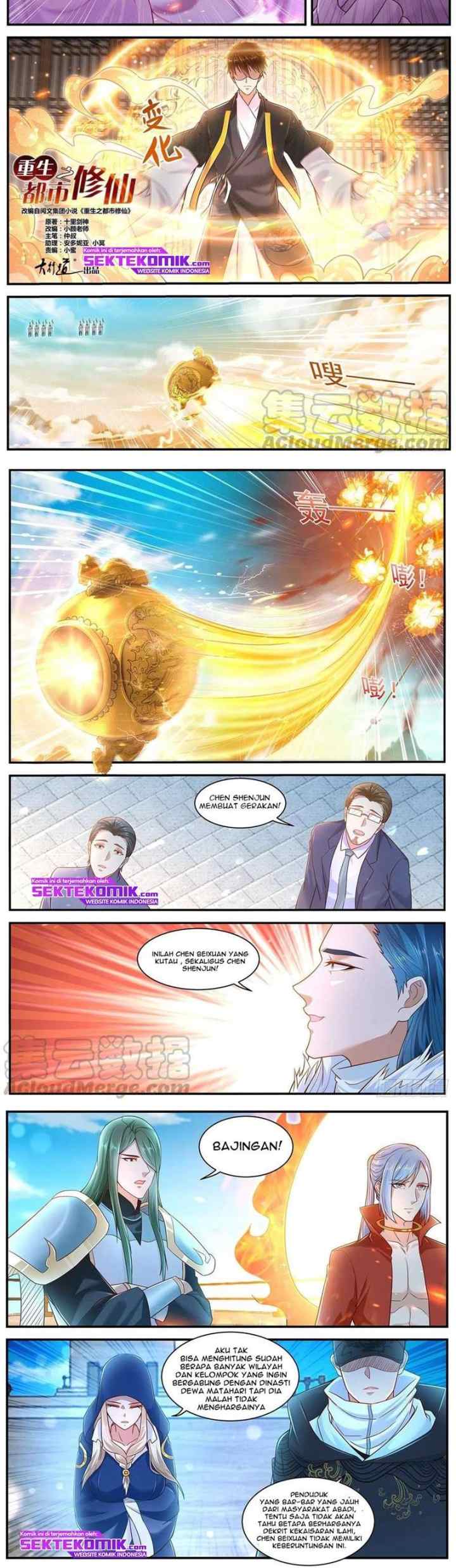 Rebirth of the Urban Immortal Cultivator chapter 606 halaman 5