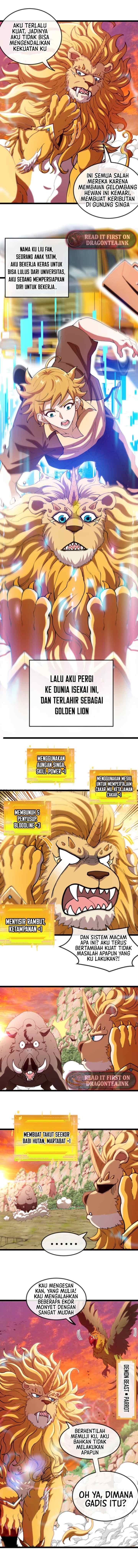Reborn As A Lion chapter 1 halaman 7