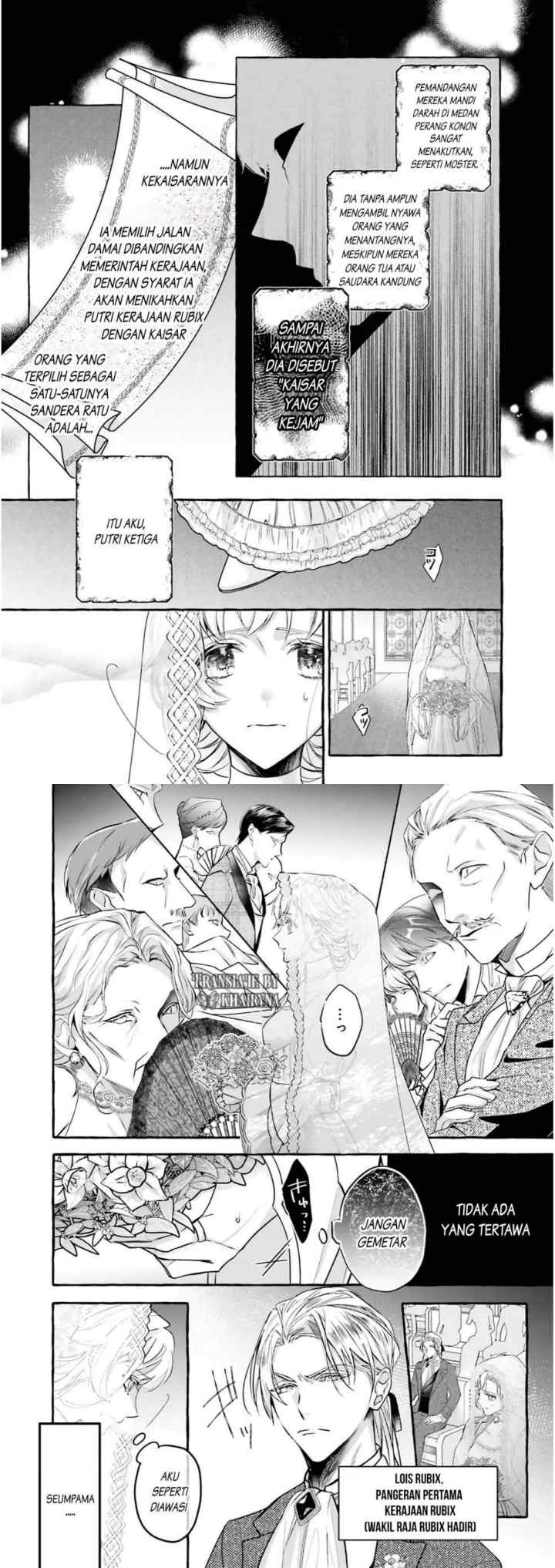 Reikoku Koutei wa Hitojichi Oujo wo Dekiai-chuu chapter 1.1 halaman 4