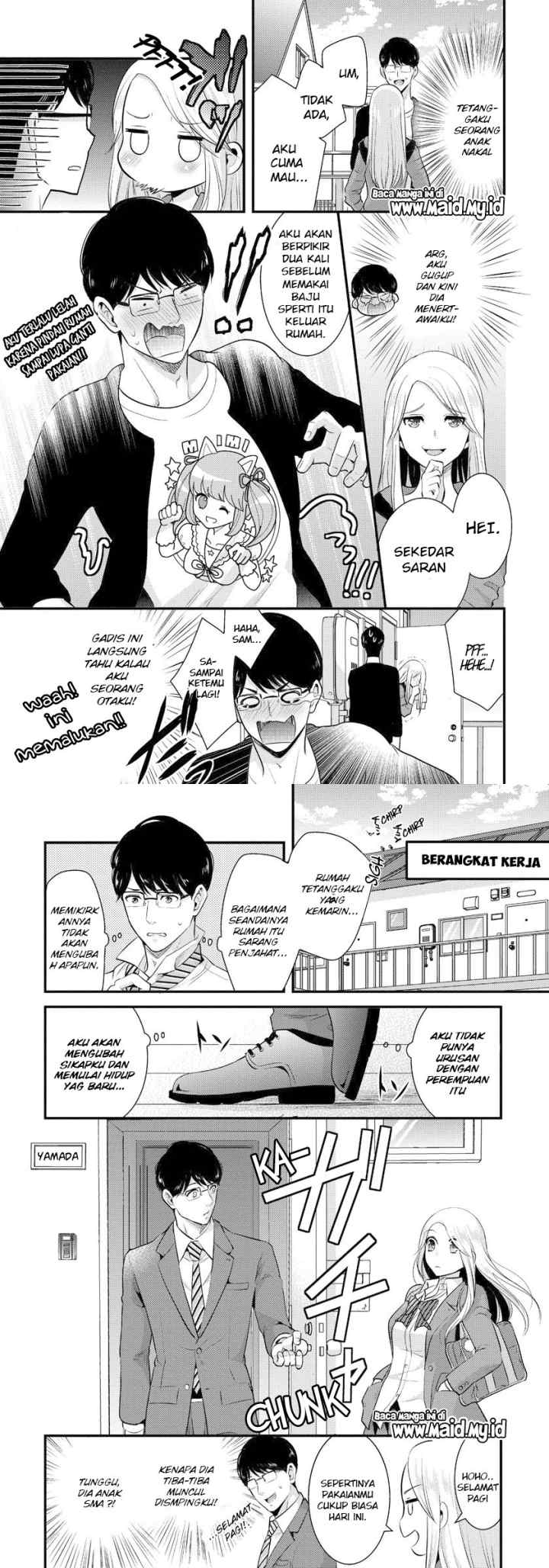 Saenai Riman to Yankee Joshi Kousei chapter 1 halaman 5