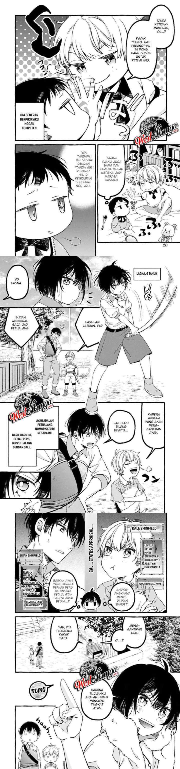 Saikyou Ken Hijiri No Mahou Shugyou: Level 99 No Status O Tamotta Mama Level 1 Kara Yarinaosu chapter 1 halaman 10