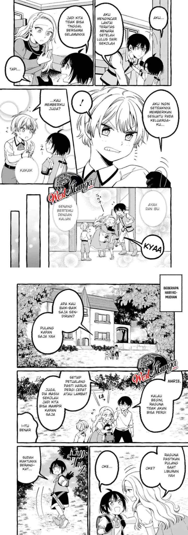 Saikyou Ken Hijiri No Mahou Shugyou: Level 99 No Status O Tamotta Mama Level 1 Kara Yarinaosu chapter 4.2 halaman 9