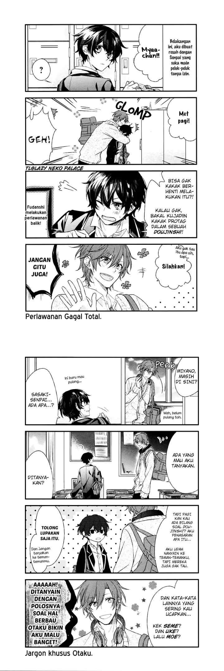 Sasaki to Miyano chapter 1 halaman 6