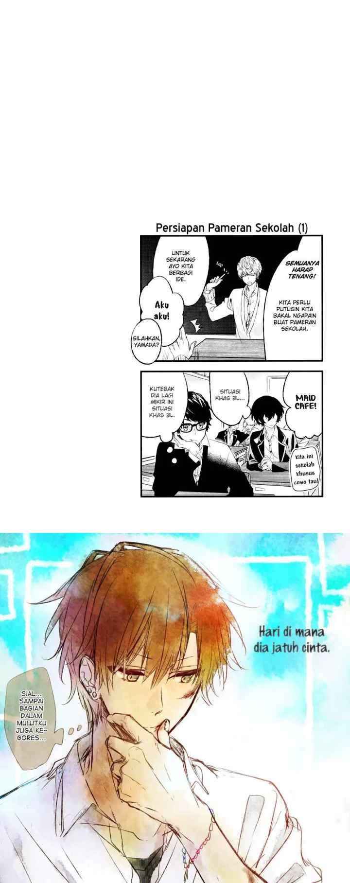 Sasaki to Miyano chapter 1 halaman 11