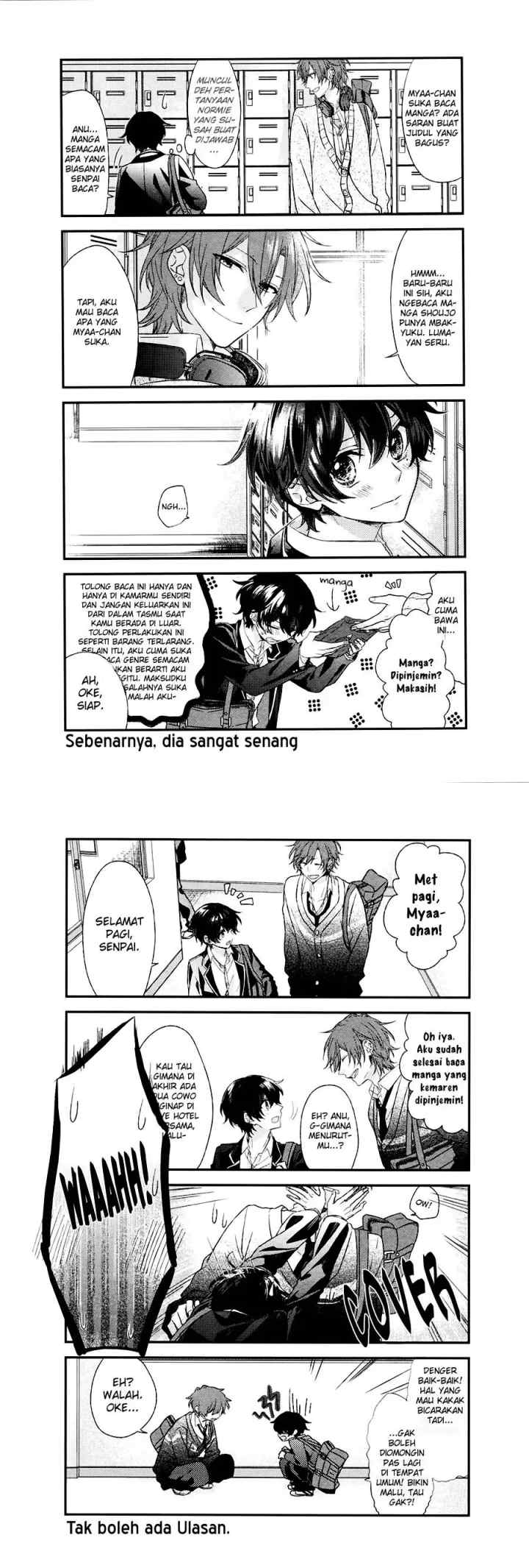 Sasaki to Miyano chapter 1 halaman 7