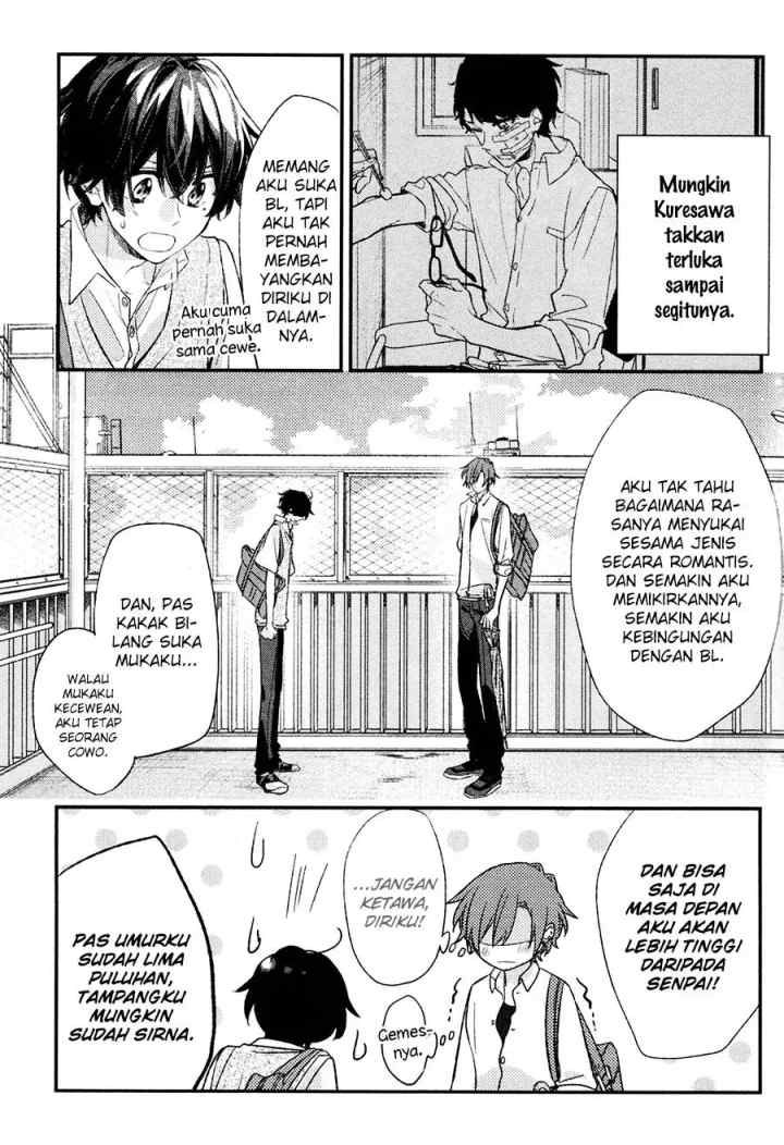 Sasaki to Miyano chapter 18 halaman 9