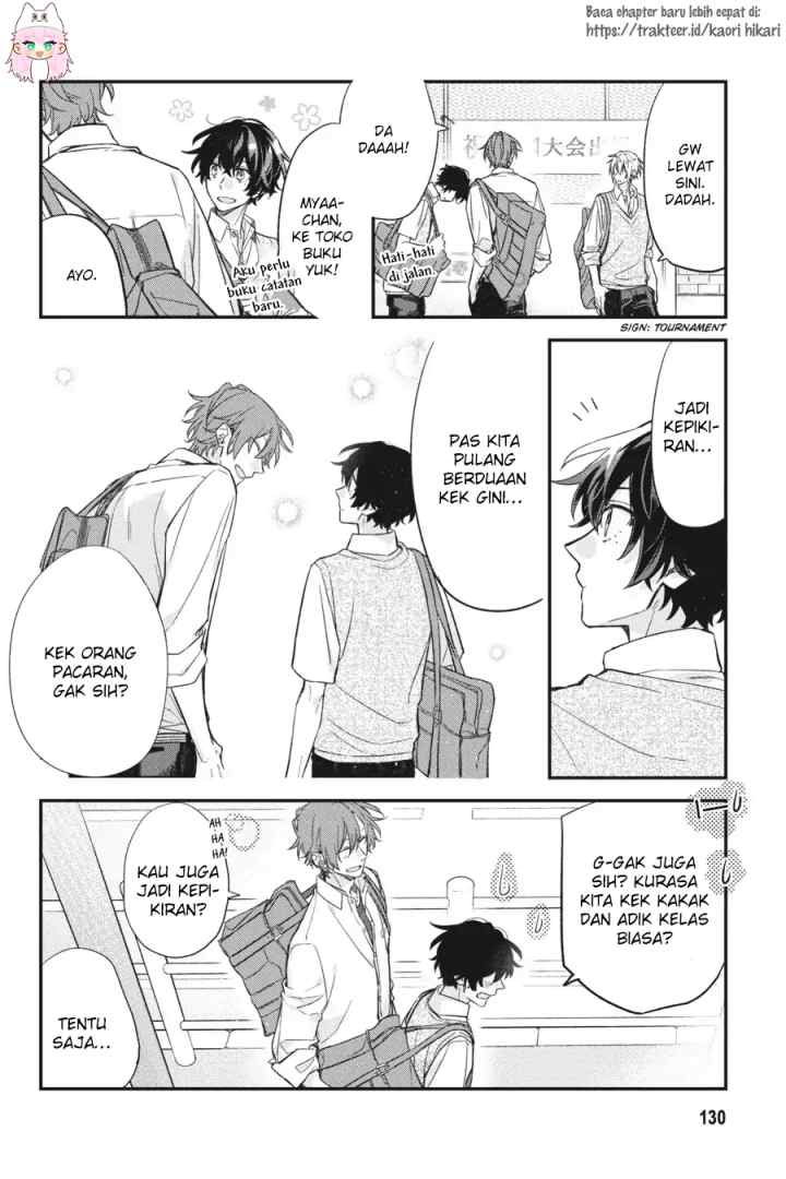 Sasaki to Miyano chapter 21.5 halaman 10