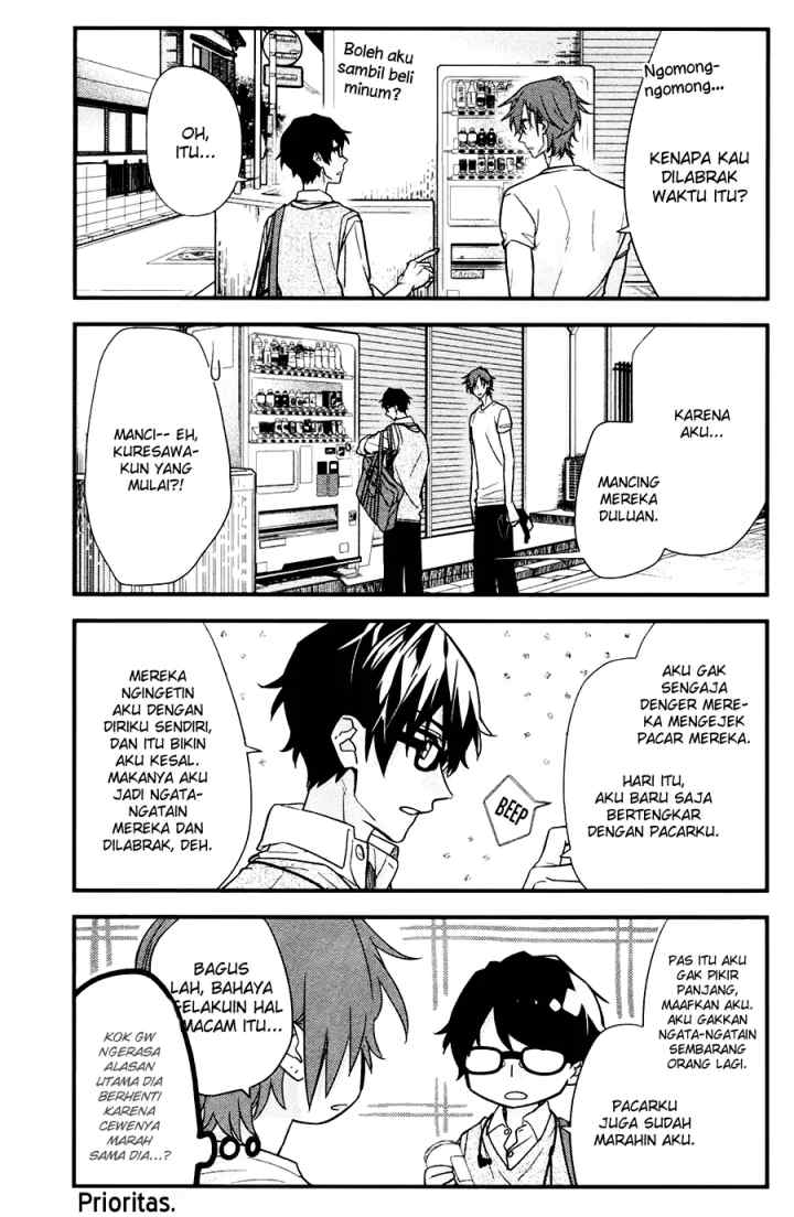 Sasaki to Miyano chapter 21 halaman 9