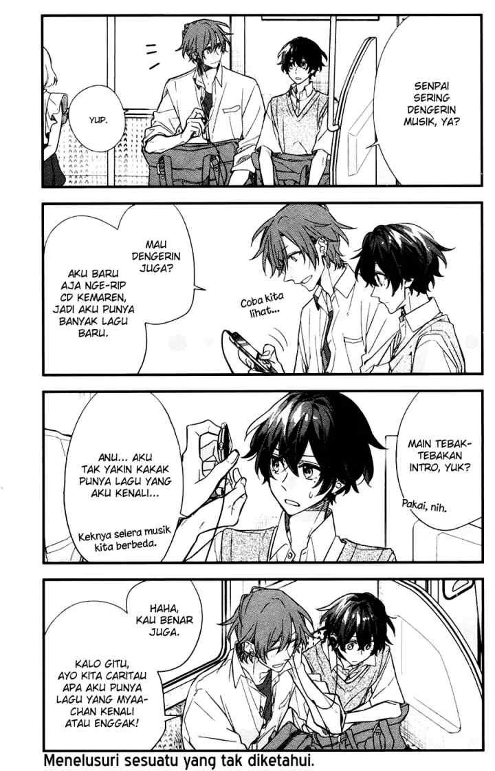 Sasaki to Miyano chapter 21 halaman 12