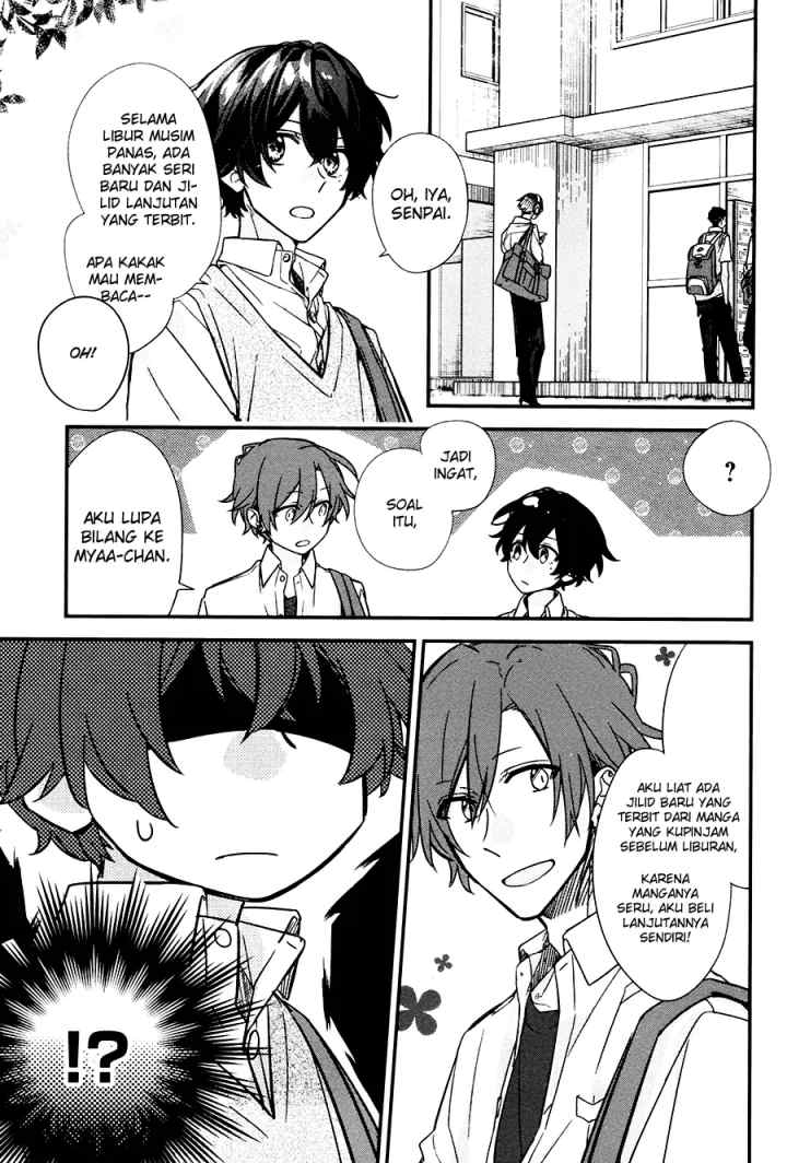 Sasaki to Miyano chapter 21 halaman 15