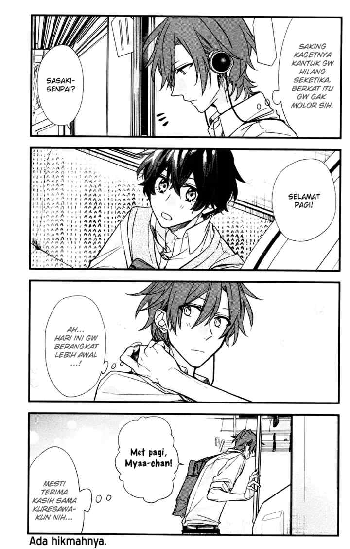 Sasaki to Miyano chapter 21 halaman 11