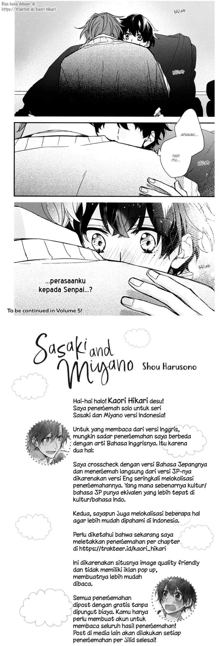 Sasaki to Miyano chapter 23 halaman 12