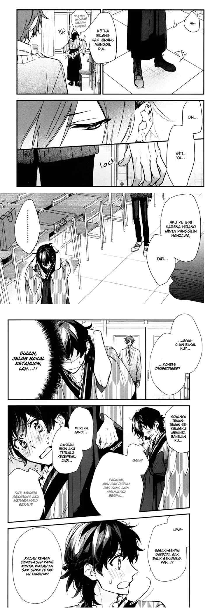 Sasaki to Miyano chapter 23 halaman 5