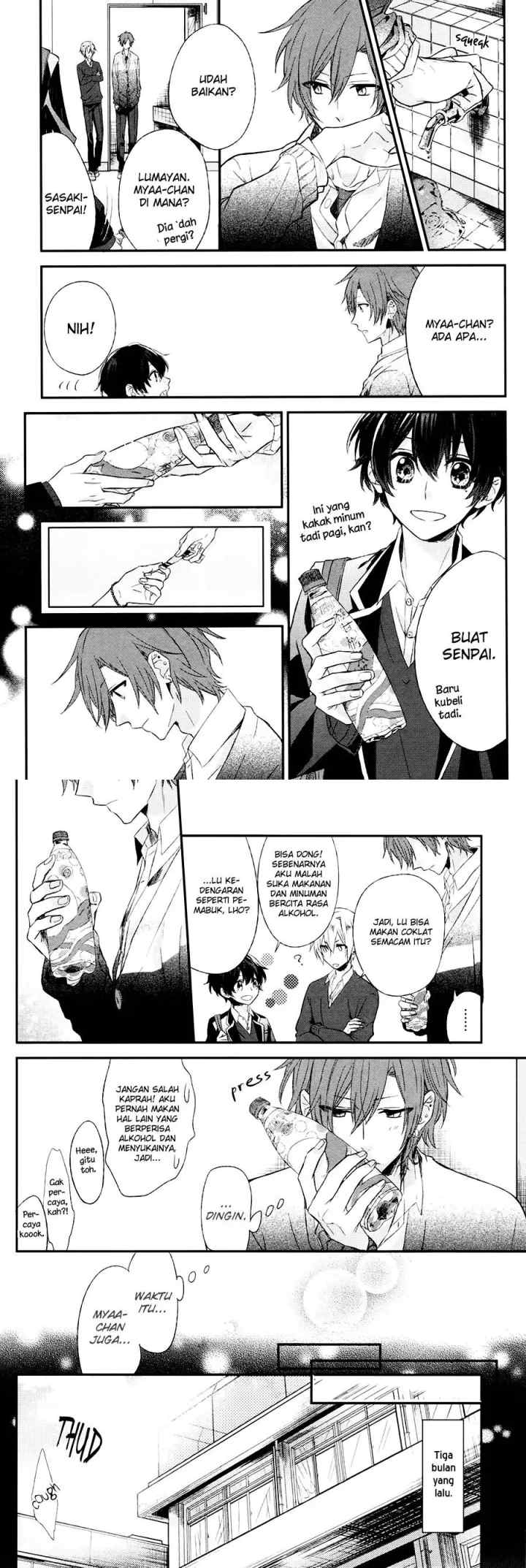 Sasaki to Miyano chapter 4 halaman 5