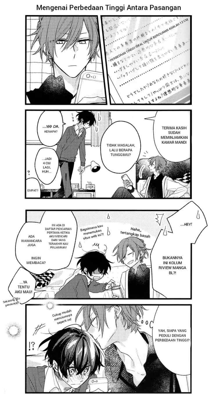 Sasaki to Miyano chapter 42.9 halaman 9