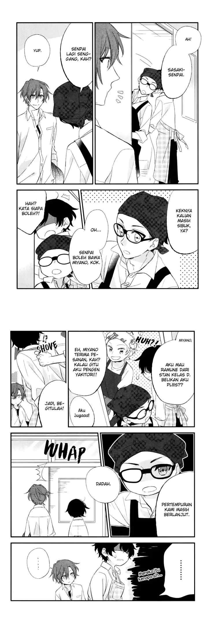 Sasaki to Miyano chapter 7 halaman 7