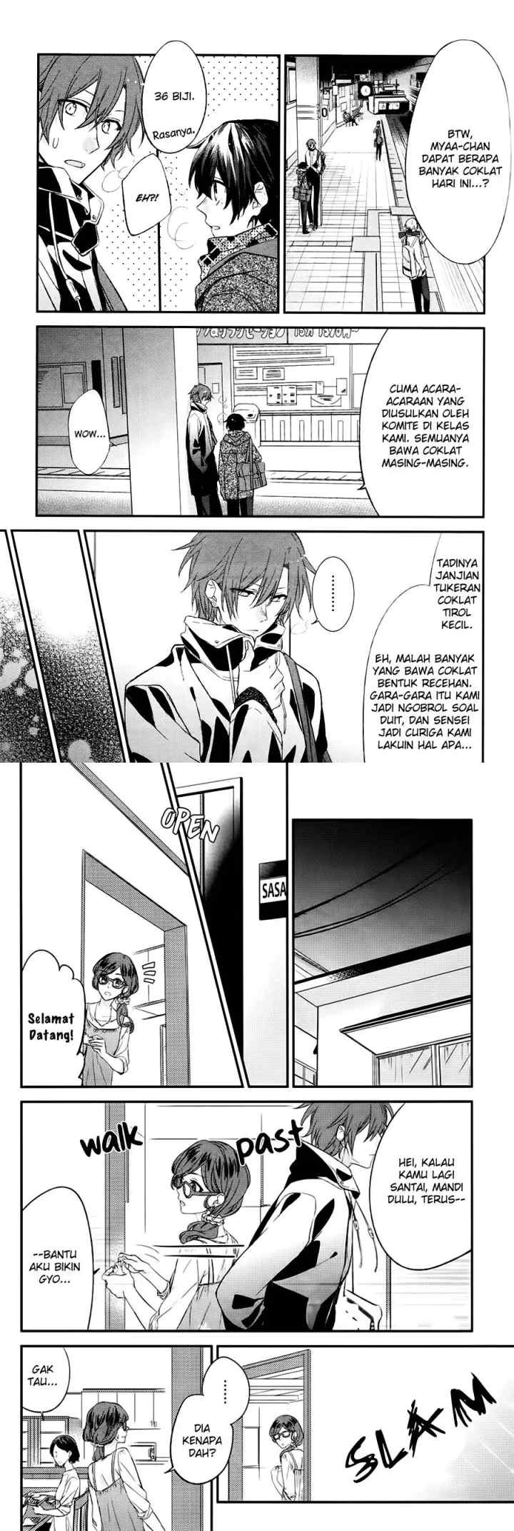 Sasaki to Miyano chapter 7 halaman 4