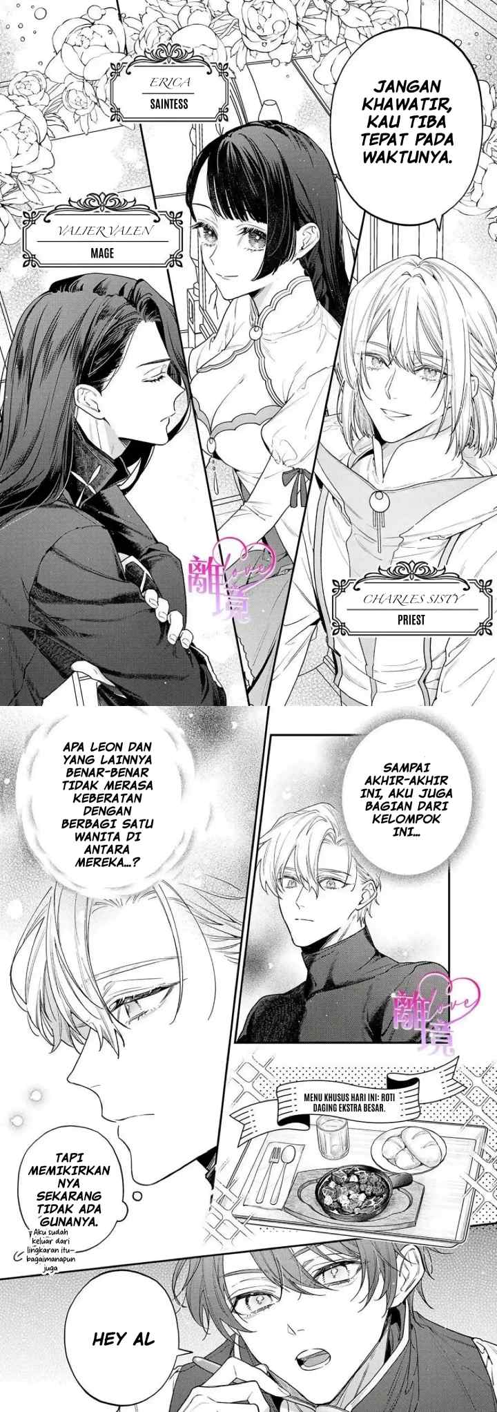 Seijo-sama no Gyaku Harem kara Abureta Kishi-sama ni Netsuretsu ni Kyuuaisareteiru Ken chapter 6 halaman 10