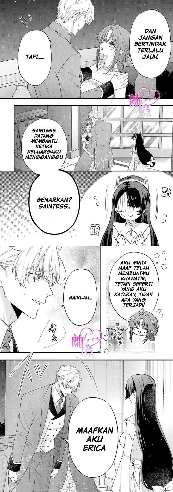 Seijo-sama no Gyaku Harem kara Abureta Kishi-sama ni Netsuretsu ni Kyuuaisareteiru Ken chapter 9 halaman 10