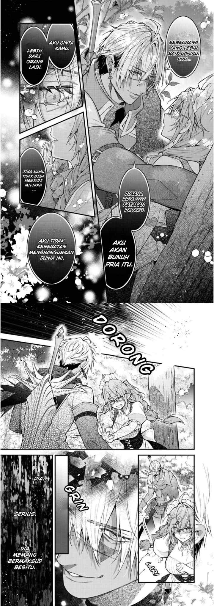 Sekai o Sukutta Saikyō Yūsha ni Sutōkā Sareru Mura Musume no Hanashi chapter 1 halaman 10