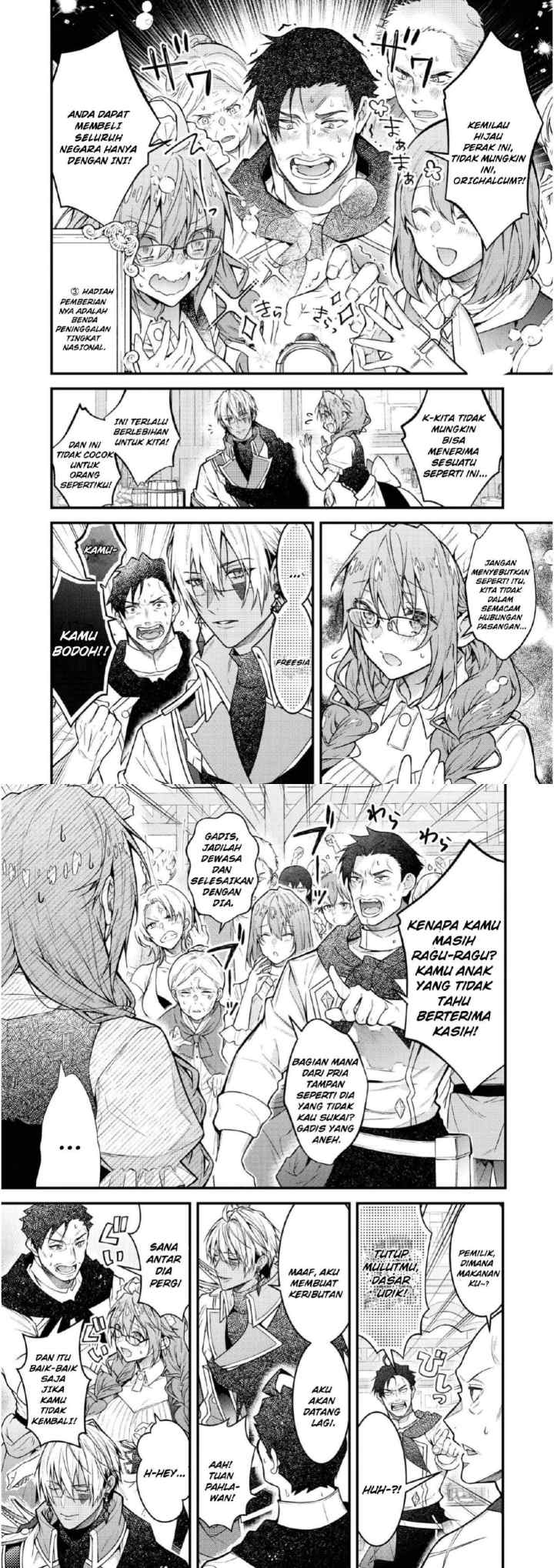 Sekai o Sukutta Saikyō Yūsha ni Sutōkā Sareru Mura Musume no Hanashi chapter 1 halaman 6