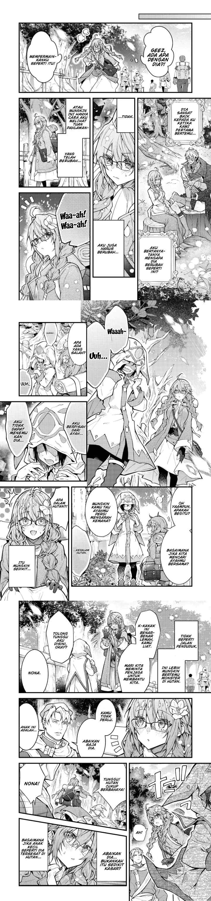 Sekai o Sukutta Saikyō Yūsha ni Sutōkā Sareru Mura Musume no Hanashi chapter 2 halaman 7