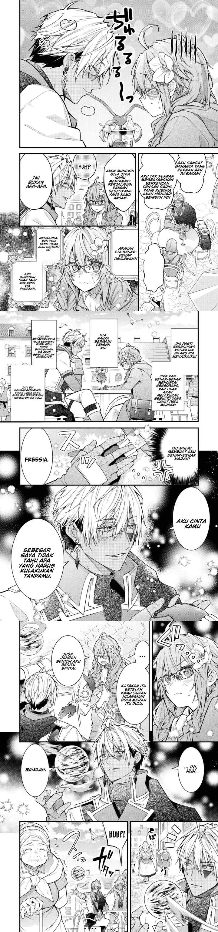 Sekai o Sukutta Saikyō Yūsha ni Sutōkā Sareru Mura Musume no Hanashi chapter 2 halaman 5