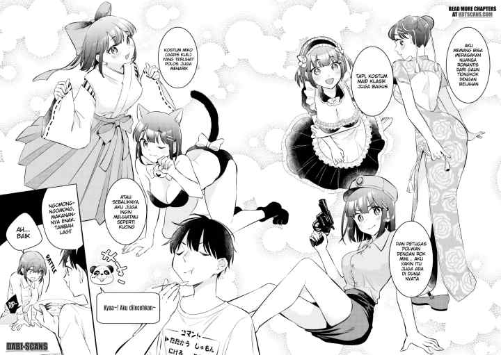 Senpai, Jitaku Keibiin no Koyou wa Ikaga Desu ka? chapter 5.5 halaman 4