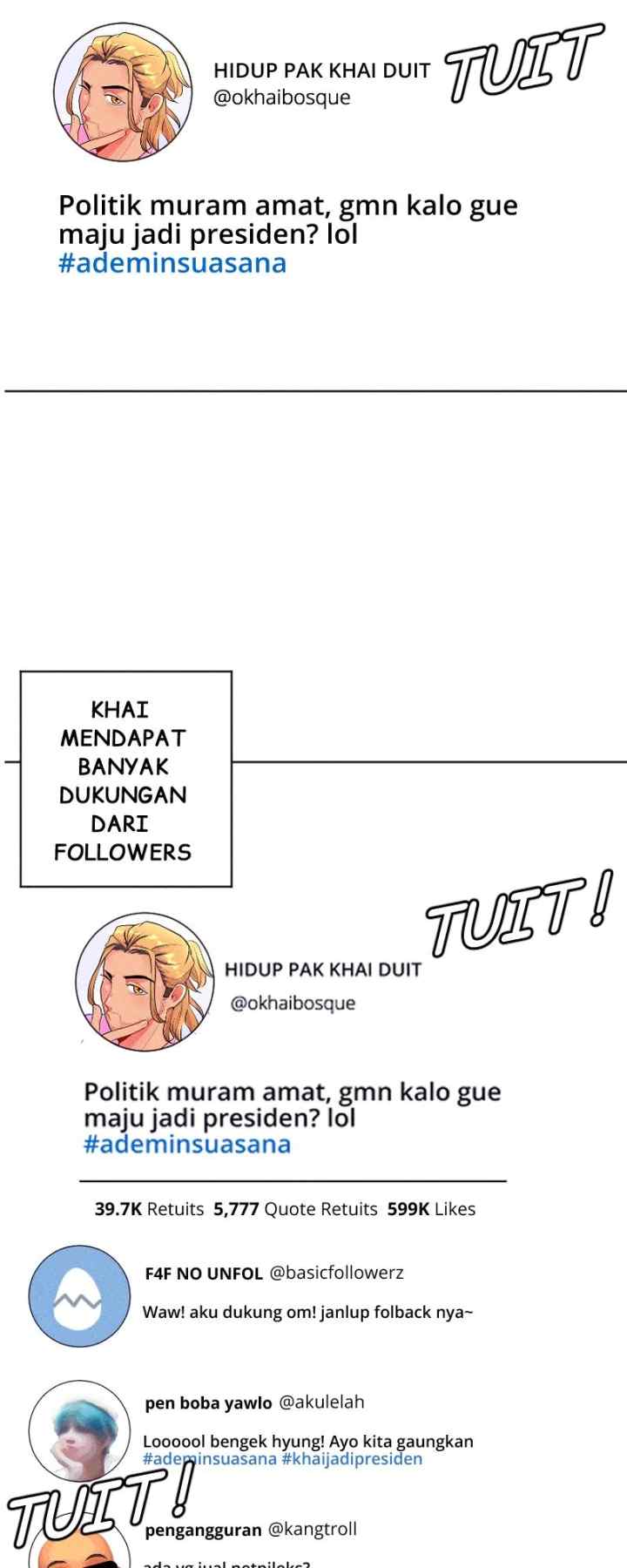 Stand Up, Mr. President! chapter 1 halaman 5