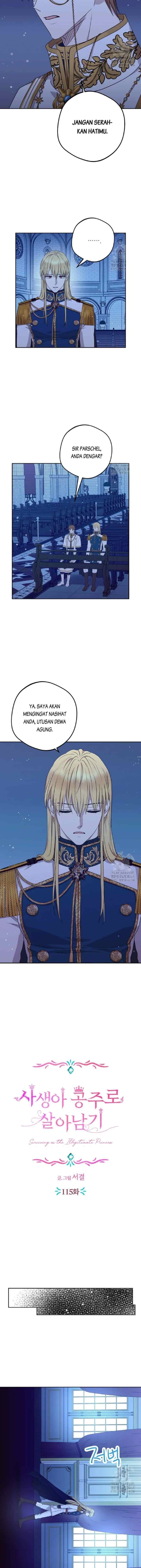 Surviving as an Illegitimate Princess chapter 115 halaman 7