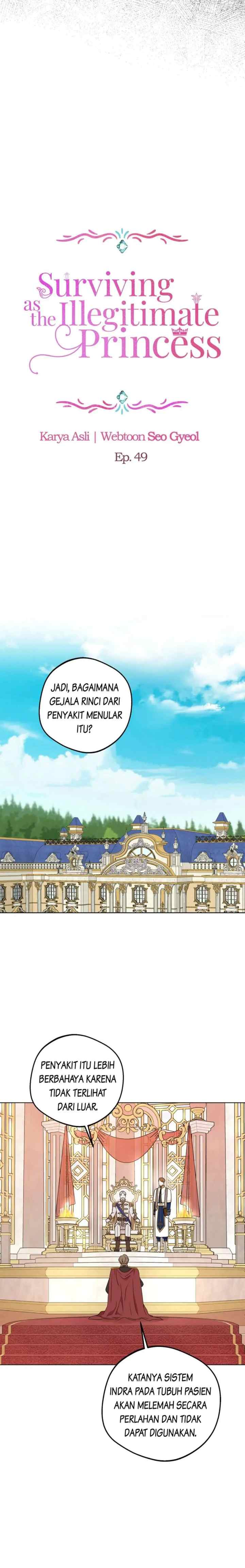 Surviving as an Illegitimate Princess chapter 49 halaman 10