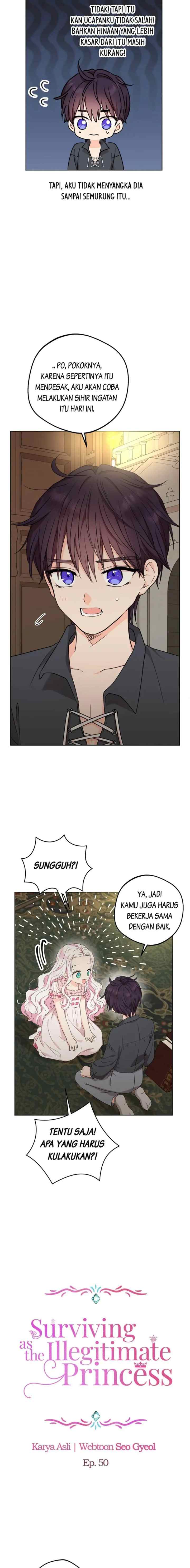 Surviving as an Illegitimate Princess chapter 50 halaman 5