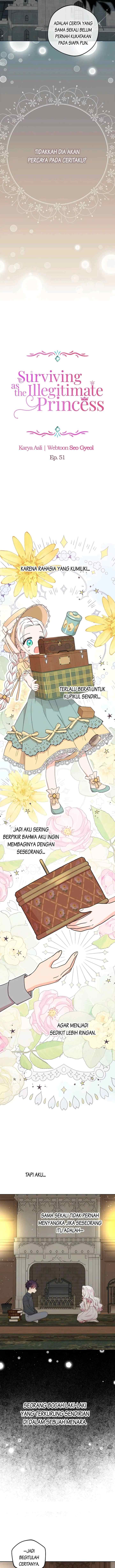 Surviving as an Illegitimate Princess chapter 51 halaman 5