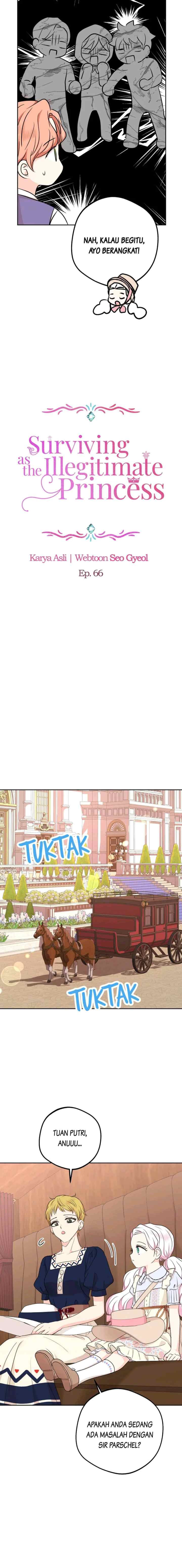 Surviving as an Illegitimate Princess chapter 66 halaman 8
