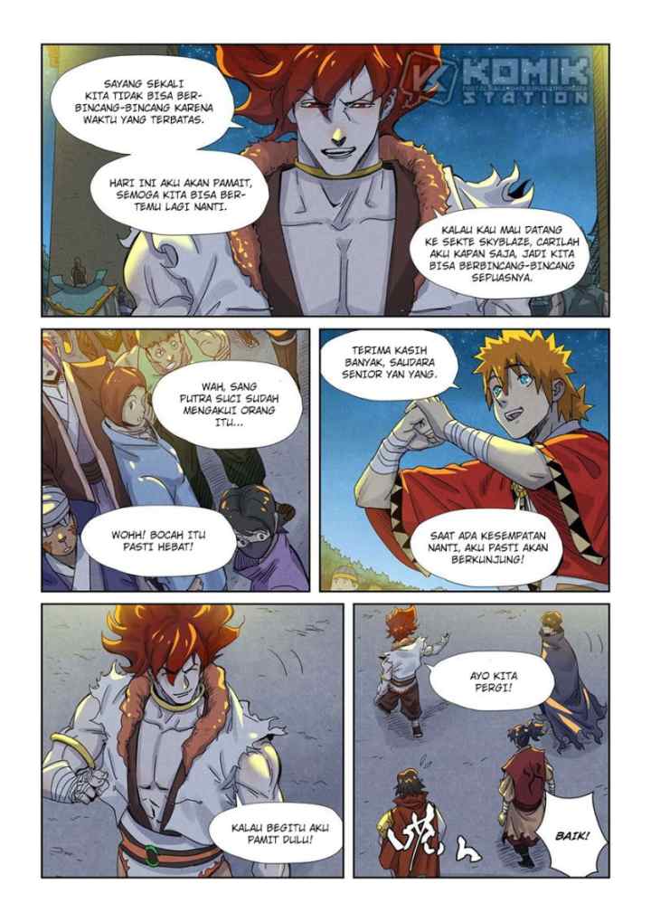 Tales of Demons and Gods chapter 351.5 halaman 4