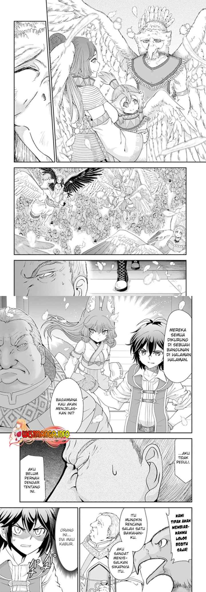 Tenohira Kaitaku Mura de Isekai Kenkokuki: Fueteku Yome-tachi to Nonbiri Mujintou Life chapter 32 halaman 10