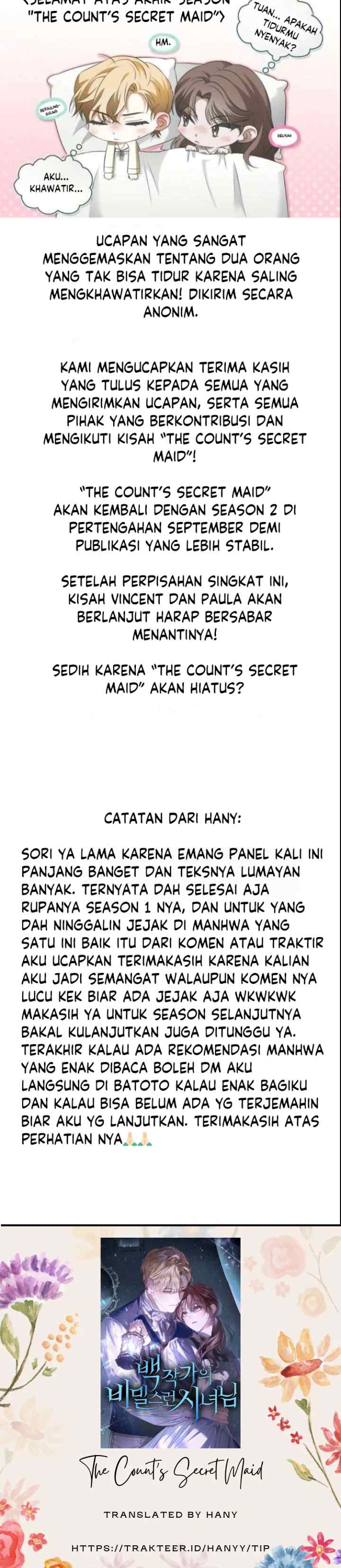 The Count's Secret Maid chapter 49 halaman 19