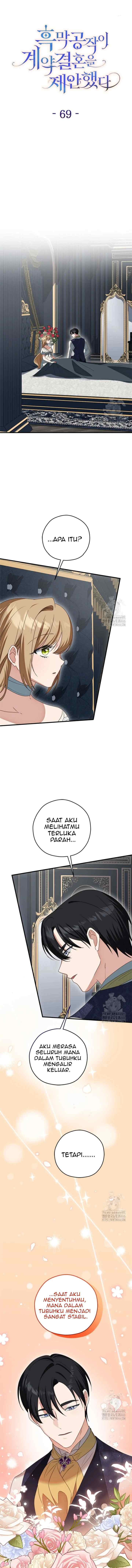 The Duke of Darkness Proposes a Contract Marriage chapter 69 halaman 6