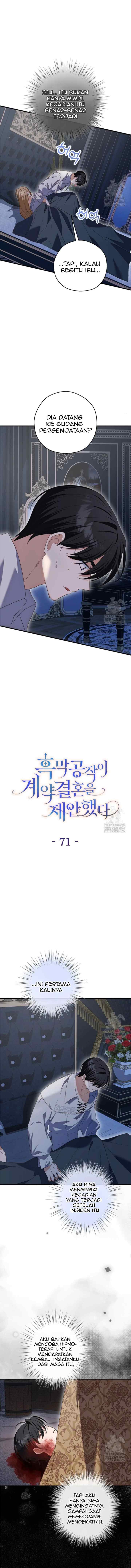 The Duke of Darkness Proposes a Contract Marriage chapter 71 halaman 5