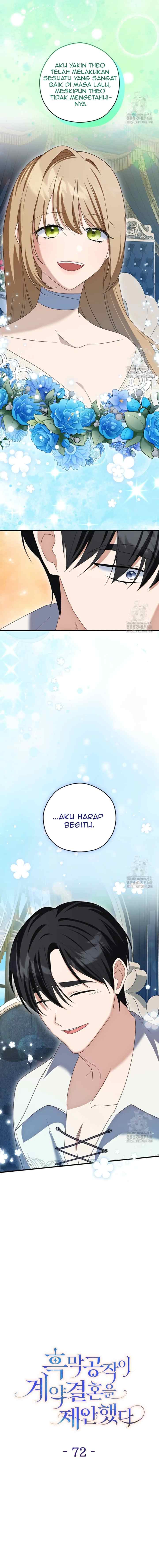 The Duke of Darkness Proposes a Contract Marriage chapter 72 halaman 9