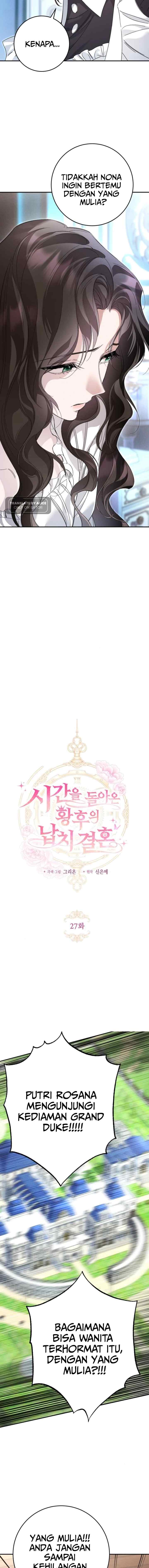 The Empress Who Returned in Time: Kidnapping and Marriage chapter 27 halaman 6