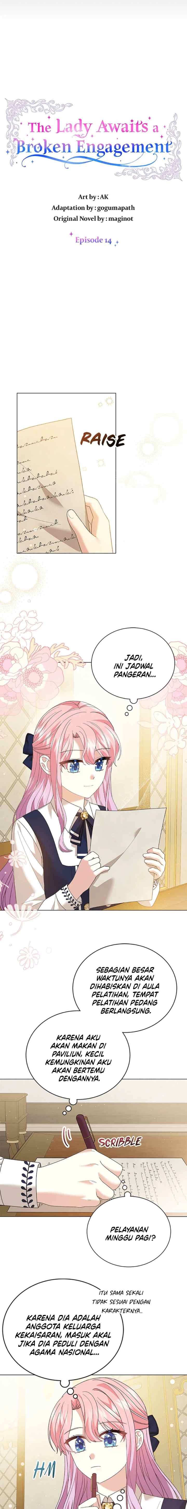 The Little Princess Waits for Her Breakup chapter 14 halaman 6