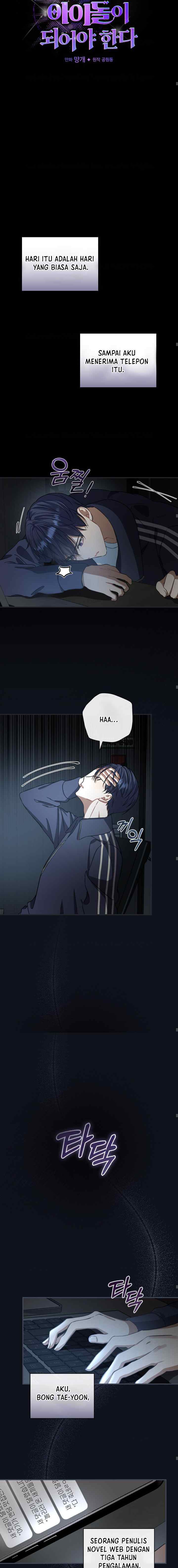 The Maknae Has to Be an Idol chapter 1 halaman 4