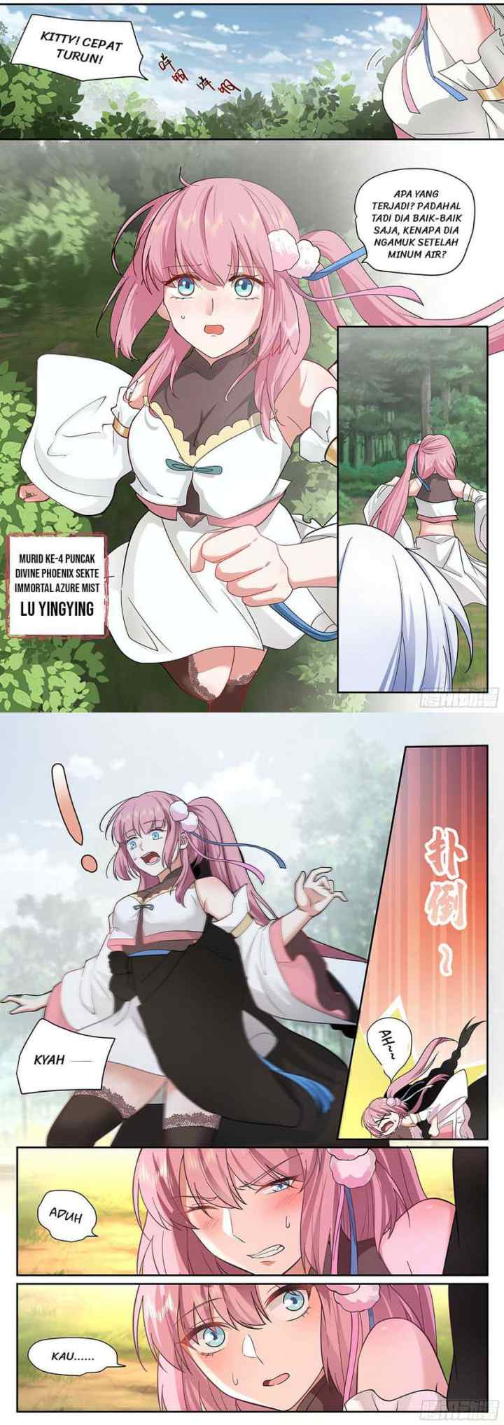 The Villain's Senior Brother And His Junior Sisters Are All Yanderes chapter 1 halaman 4