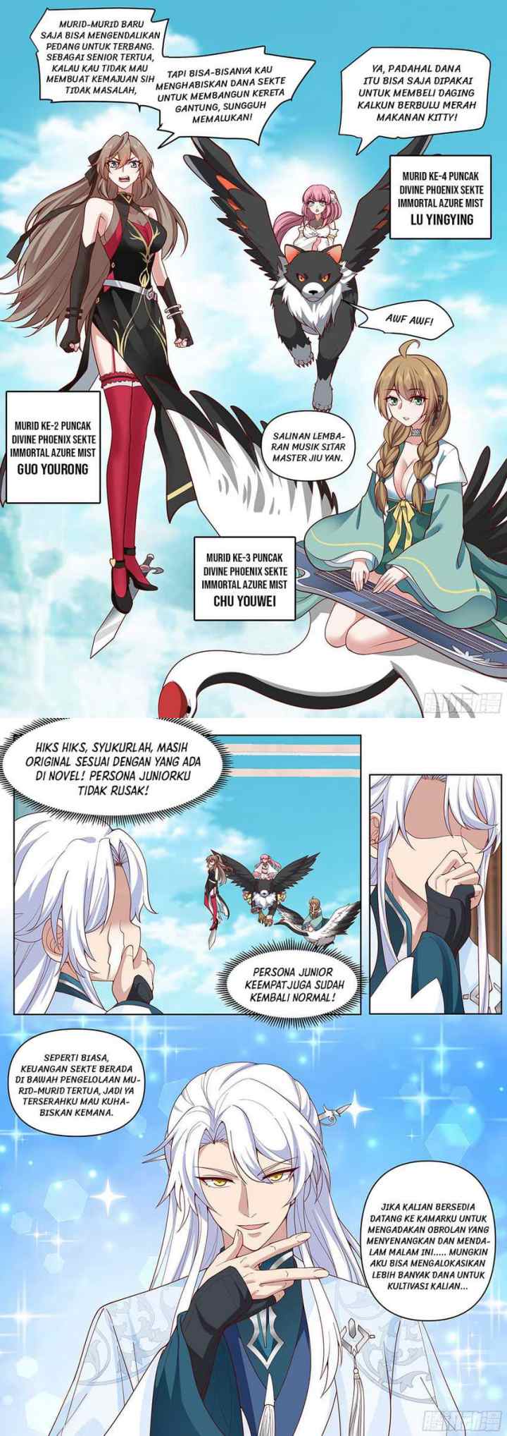 The Villain's Senior Brother And His Junior Sisters Are All Yanderes chapter 2 halaman 7