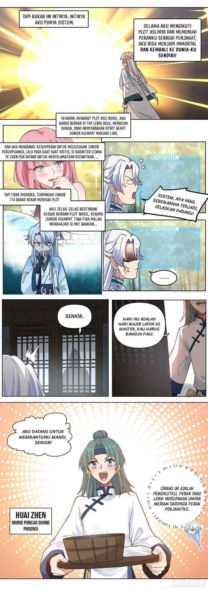 The Villain's Senior Brother And His Junior Sisters Are All Yanderes chapter 2 halaman 4