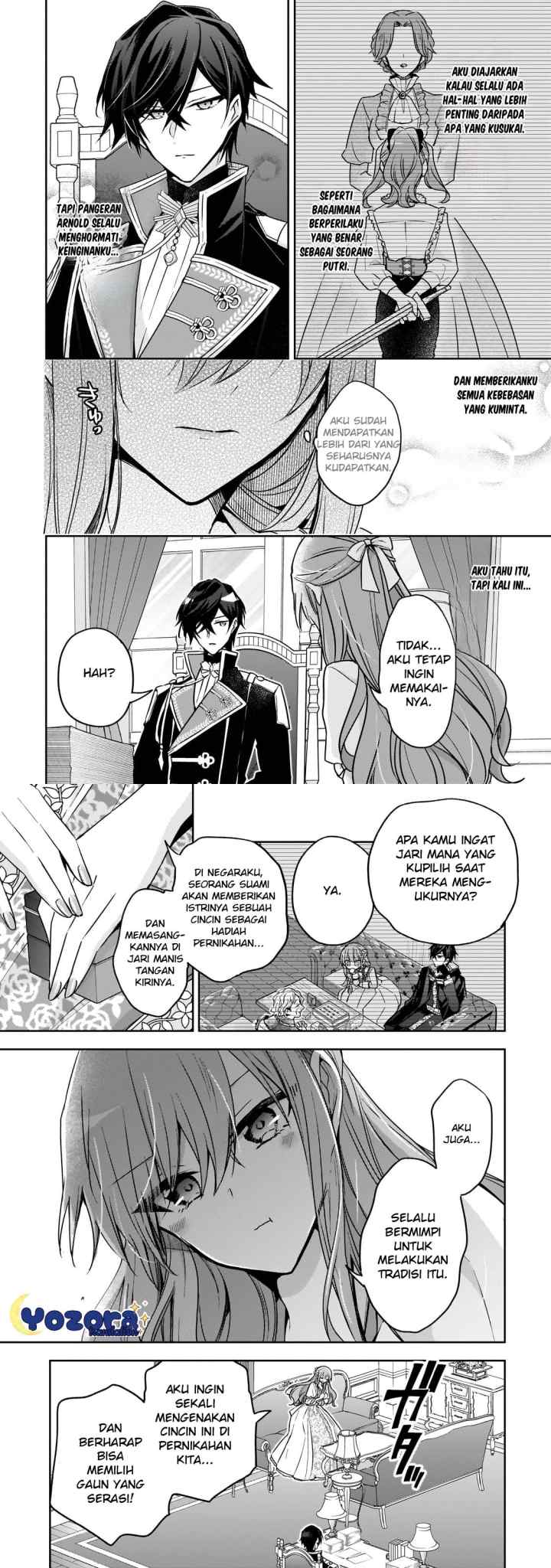 The Villainess Wants to Enjoy a Carefree Married Life in a Former Enemy Country in Her Seventh Loop! chapter 31 halaman 4