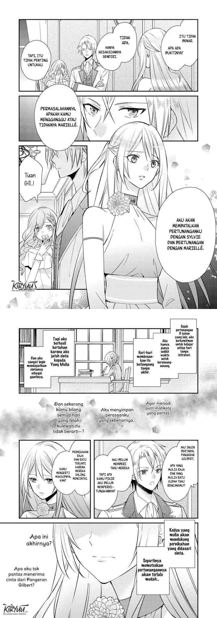 Though I May Be a Villainess, I'll Show You I Can Obtain Happiness! chapter 1 halaman 6
