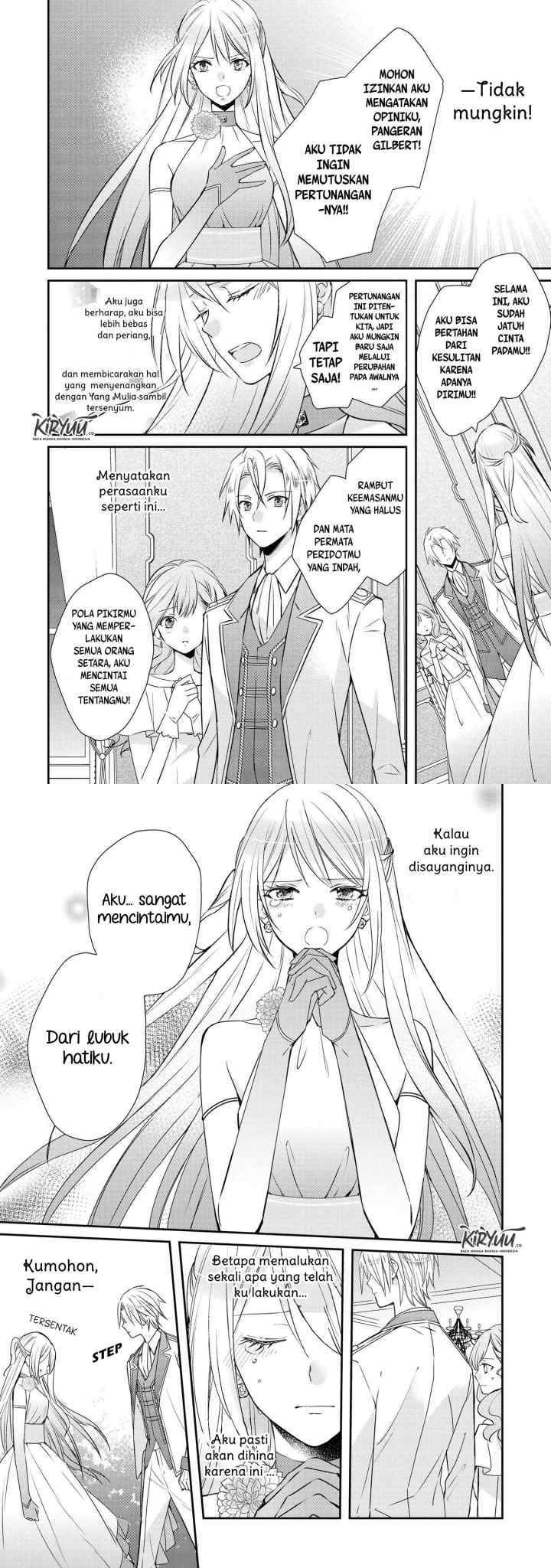 Though I May Be a Villainess, I'll Show You I Can Obtain Happiness! chapter 1 halaman 7