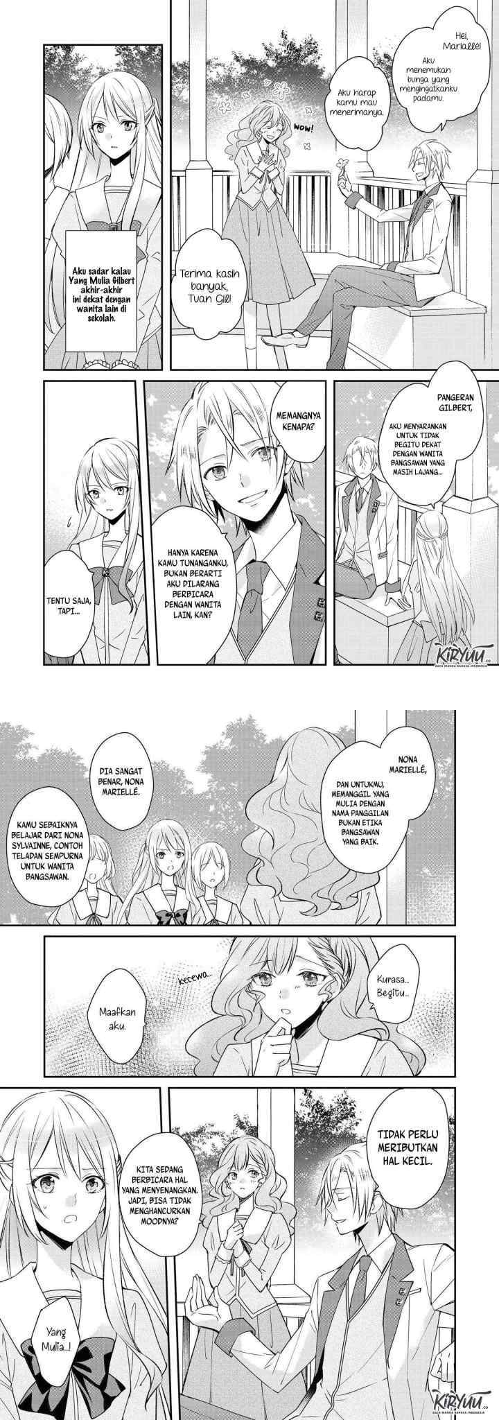 Though I May Be a Villainess, I'll Show You I Can Obtain Happiness! chapter 1 halaman 4